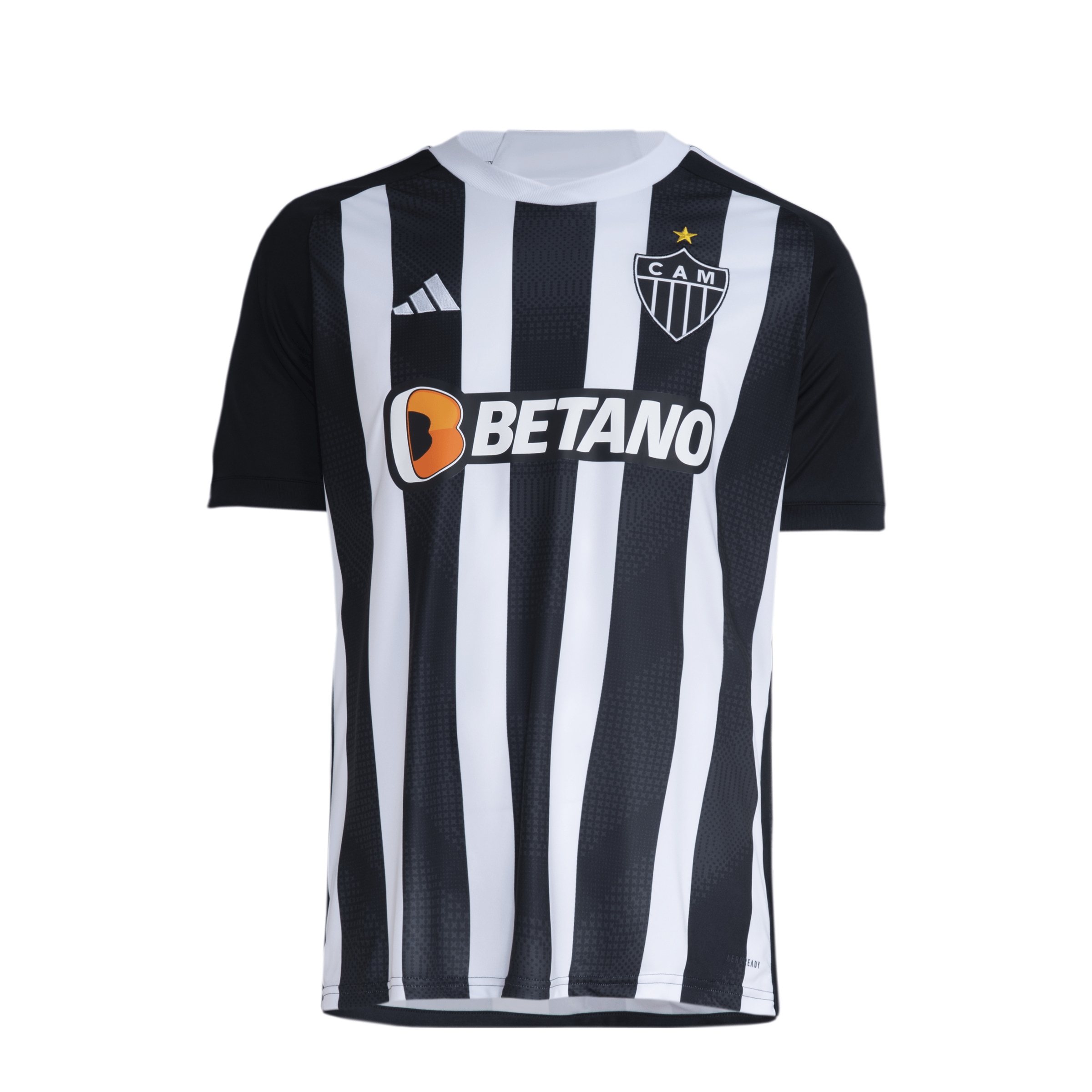 Camisa Atlético Mineiro 2024/25 - Torcedor Masculina - Branca Preta