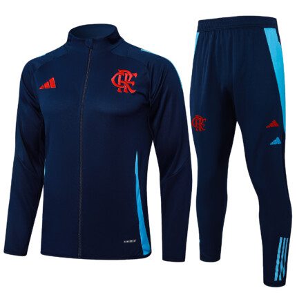 Conjunto Flamengo 2025/26 Jaqueta e Calça de Treino - Azul