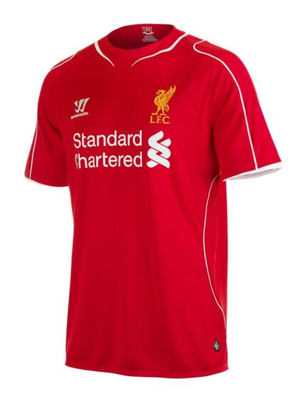 Camisa Liverpool 2014/15 - Retrô Masculina - Vermelha