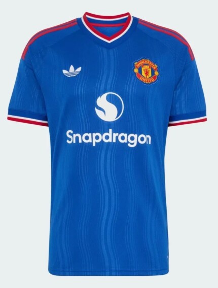 Camisa Manchester United 2026/27 III - Torcedor Masculina - Azul