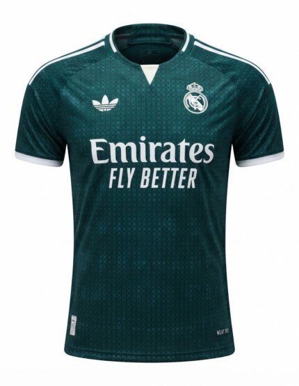 Camisa Real Madrid 2026/27 II - Jogador Masculina - Verde