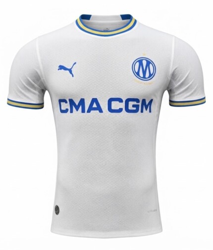 Camisa Olympique de Marseille 2026/27 Home I - Jogador Masculina - Branca