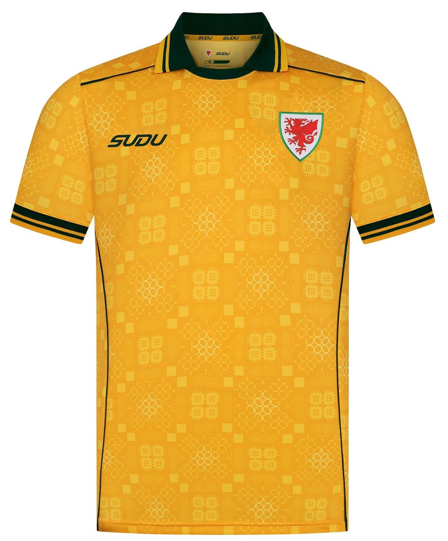 Camisa_País_de_Gales_202627_Away_II_Torcedor_Masculina_Amarela_Preta