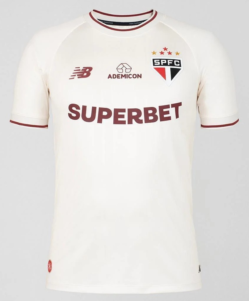 Camisa_São_Paulo_FC_202627_Comemorativa_Patrocínios_Torcedor_Masculina_Bege_Vermelha