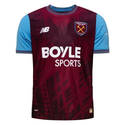 Camisa West Ham 2026/27 Home I - Torcedor Masculina - Azul - Vermelha - Vinho - Bordô