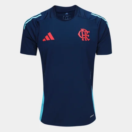 Camisa Flamengo 2025/26 Treino - Torcedor Masculina - Azul