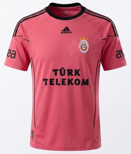 Camisa Galatasaray 2010/11 - Retrô Masculina - Rosa