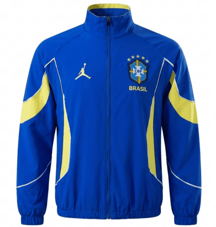Jaqueta Cortavento Brasil 2026/27 Jordan - Masculina - Azul