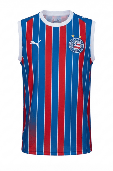 Regata Bahia 2026/27 - Torcedor Masculina - Vermelha - Azul - Tricolor