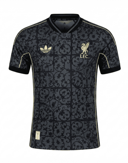 Camisa Liverpool 2026/27 LFSTLR LifeStyler - Jogador Masculina - Preta - Dourada