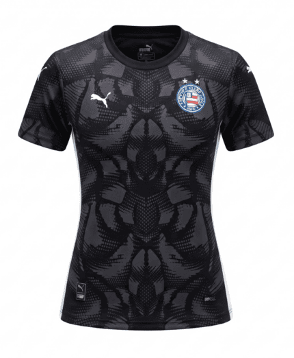 Camisa Bahia 2025/26 Goleiro - Torcedor Feminina - Preta