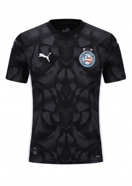 Camisa Bahia 2025/26 Goleiro - Torcedor Masculina - Preta