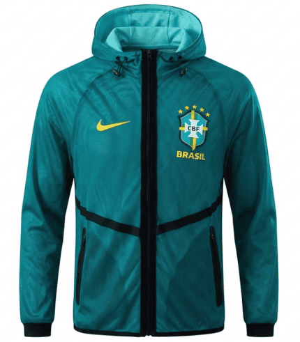 Jaqueta Cortavento Brasil 2026/27 - Masculina - Verde