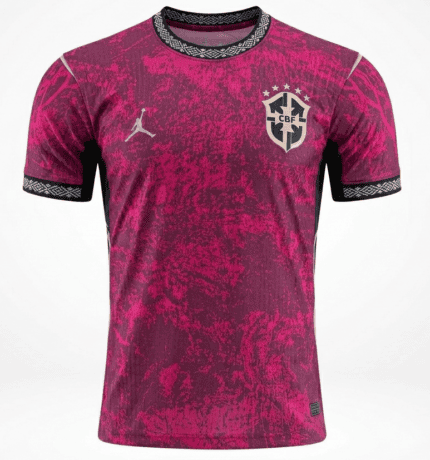 Camisa Brasil 2026/27 Conceitual Jordan - Jogador Masculina - Vermelha