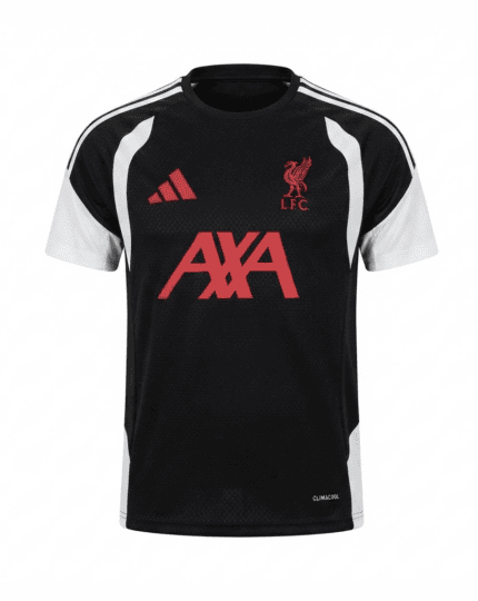 Camisa Liverpool 2026/27 Treino - Jogador Masculina - Preta - Branca