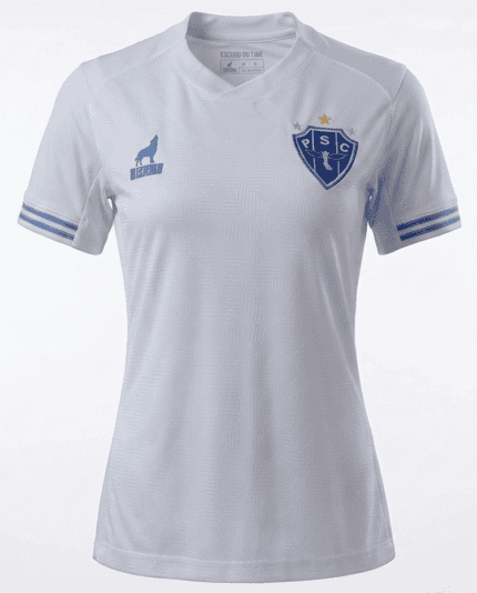 Camisa Paysandu 2026/27 - Torcedor Feminina - Branca Azul