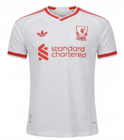 Camisa Liverpool 2026/27 Edição Especial - Jogador Masculina - Vermelha - Branca