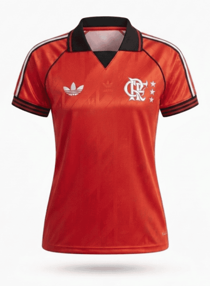 Camisa Flamengo 2024/25 Lifestyler - Torcedor Feminina - Vermelha