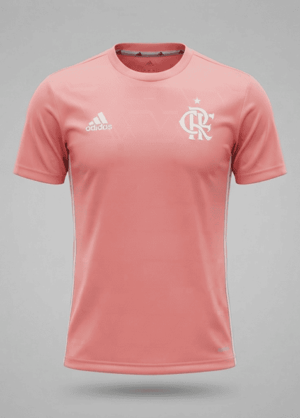 Camisa Flamengo 2021/22 Outubro Rosa - Retrô Masculina