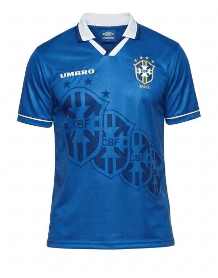 Camisa Brasil 1994 - Retrô Masculina - Azul