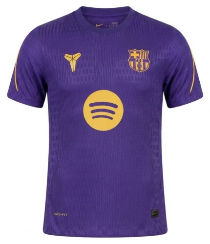 Camisa FC Barcelona 2026/27 Kobe Bryant - Jogador Masculina - Roxa