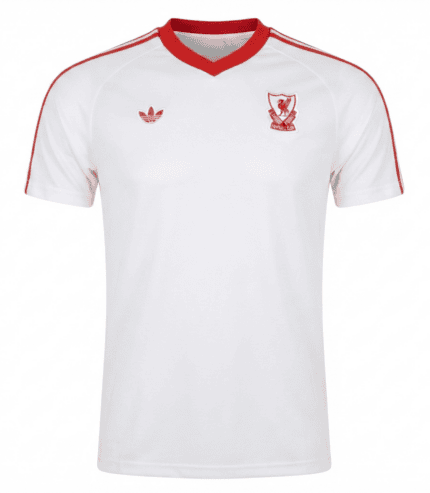 Camisa Liverpool 2025/26 Adidas Originals - Jogador Masculina - Branca - Vermelha