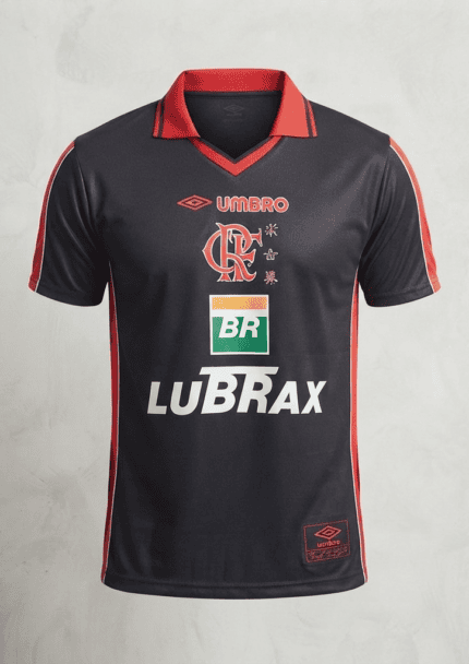 Camisa Flamengo 1999 Umbro - Retrô Masculina - Preta