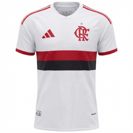 Camisa Flamengo 2026/27 - Jogador Masculina - Branca Vermelha