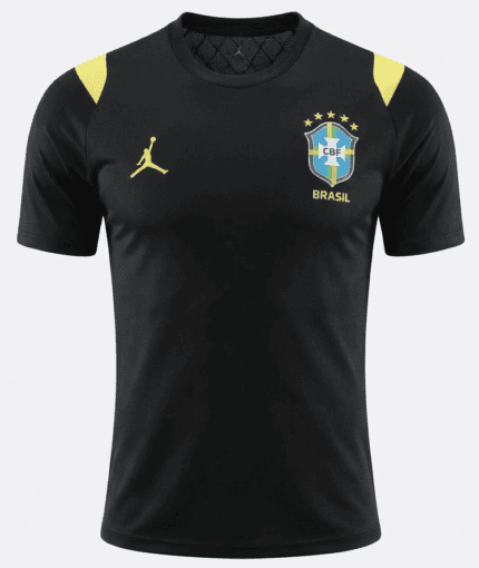 Camisa Brasil 2026/27 Treino Jordan - Torcedor Masculina - Preta