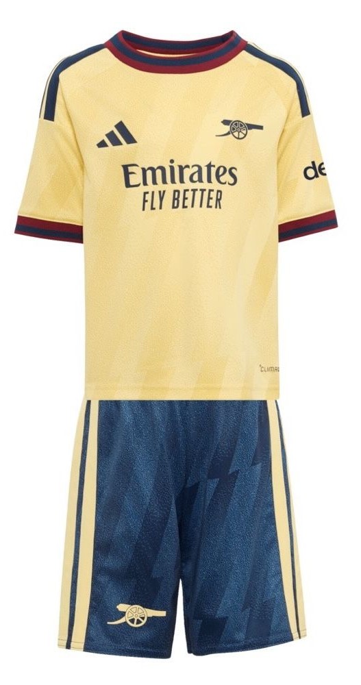 Kit_Infantil_Arsenal_202627_Away_II_Amarelo_Azul_Vermelha