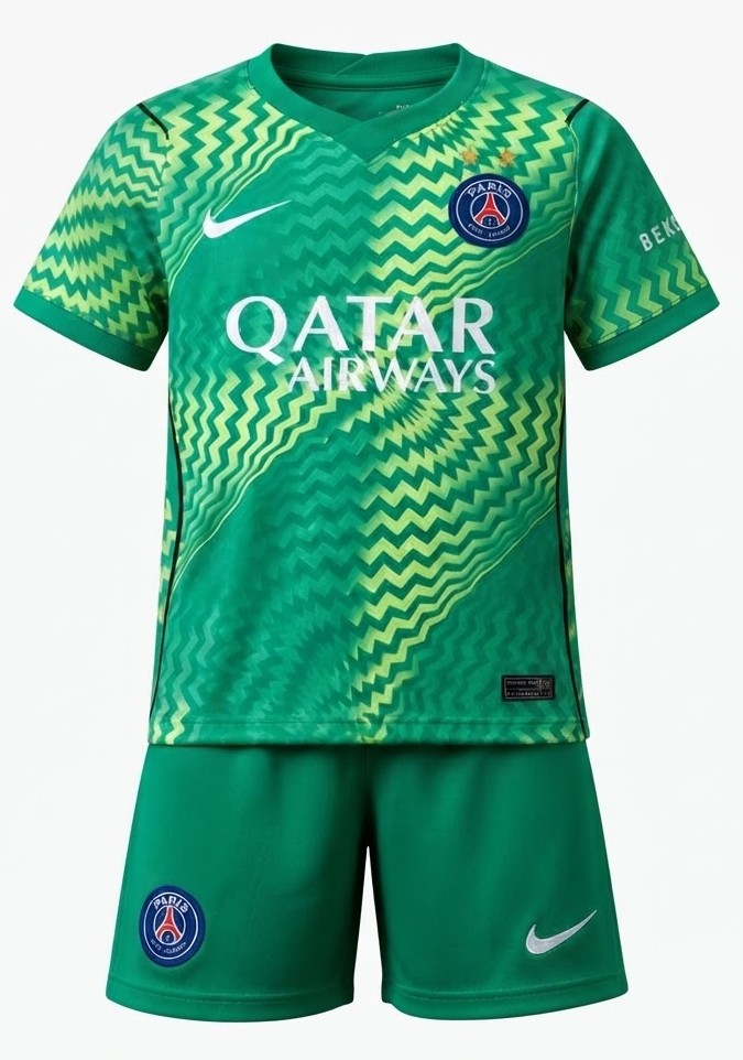 Kit_Infantil_Paris_Saint_Germain_(PSG)_202627_Goleiro_Away_II_Verde