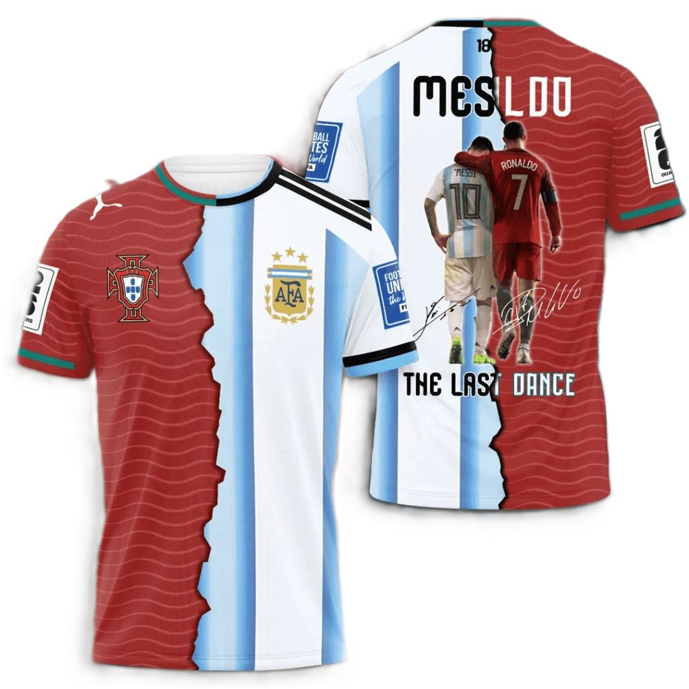 Messi x Ronaldo The Last Dance World Cup 2026 Special Shirt