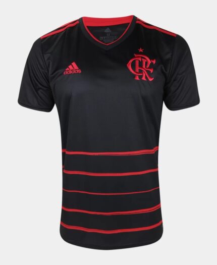 Camisa Flamengo 2020/21 - Retrô Masculina - Preta