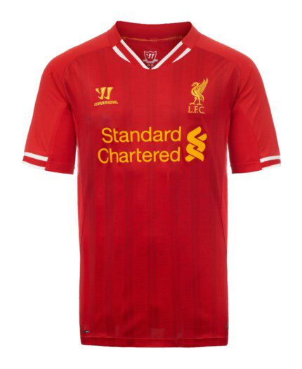 Camisa Liverpool 2013/14 - Retrô Masculina - Vermelha