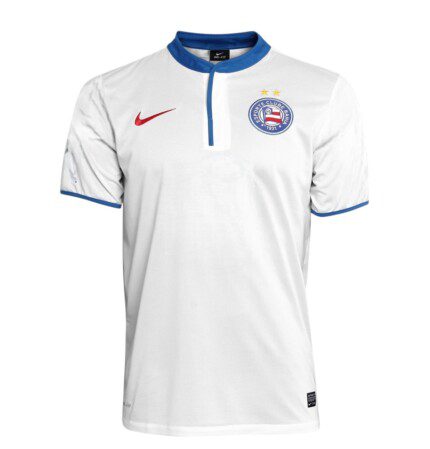 Camisa Bahia 2013/14 - Retrô Masculina - Branca