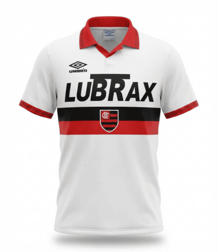 Camisa Flamengo 1993/94 - Retrô Masculina - Branca