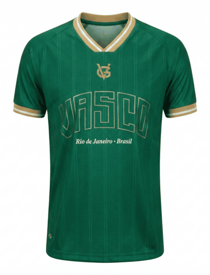 Camisa Vasco da Gama 2026/27 Louro da Colina VG - Torcedor Masculina - Verde - Dourada