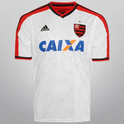 Camisa Flamengo 2014 - Retrô Masculina - Branca