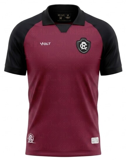 Camisa Remo 2026/27 Goleiro - Torcedor Masculina - Vinho Preta