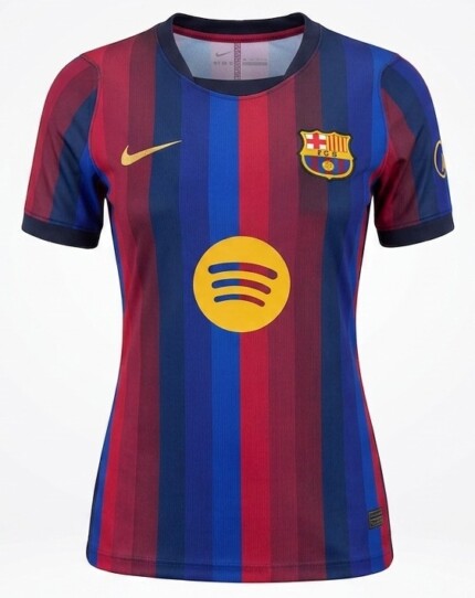 Camisa FC Barcelona 2026/27 - Torcedor Feminina - Azul Grená
