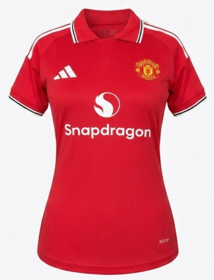 Camisa Manchester United 2026/27 - Torcedor Feminina - Vermelha