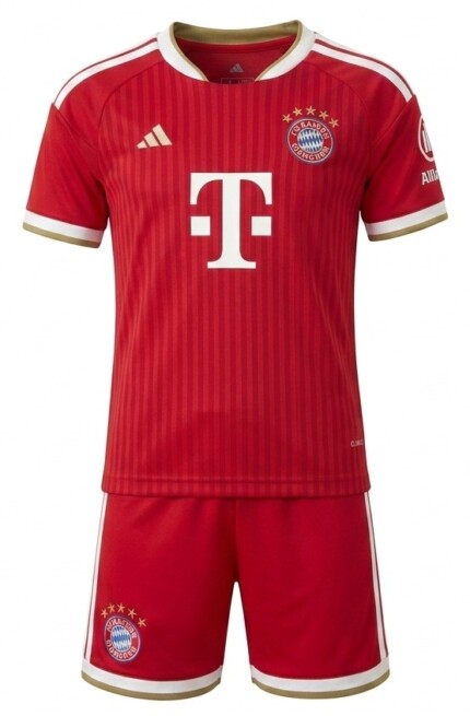 Kit Infantil FC Bayern de Munique 2026/27 - Vermelho