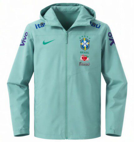 Jaqueta Cortavento Brasil 2026/27 - Masculina - Verde