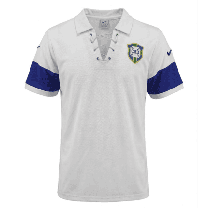 Camisa Brasil 2004 - Retrô - Torcedor Masculina - Branca