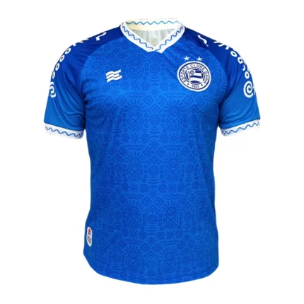 Camisa Bahia 2025/26 Consciência Negra - Torcedor Masculina - Azul - Branca