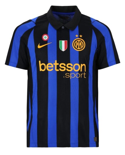 Camisa Inter de Milão 2026/27 Scudetto - Torcedor Masculina - Preta - Azul