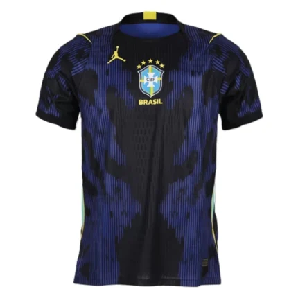 Camisa Brasil 2026/27 Jordan - Torcedor Masculina - Azul - Preta
