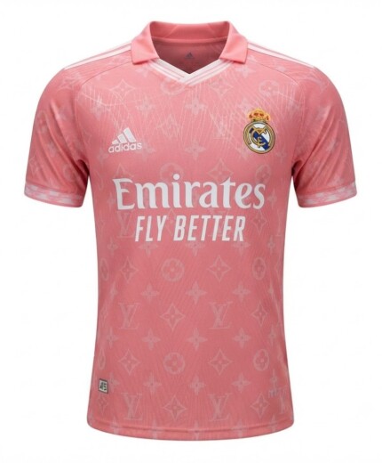Camisa Real Madrid 2026/27 Polo - Jogador Masculina - Rosa