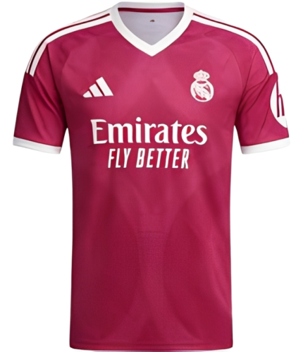 Camisa Real Madrid 2026/27 III - Torcedor Masculina - Rosa - Branca