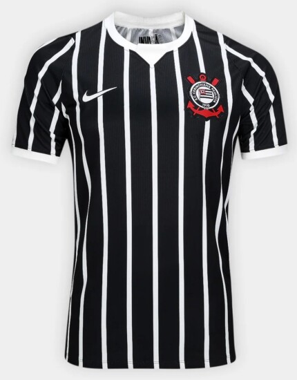 Camisa Corinthians 2026/27- Torcedor Masculina - Preta - Branca